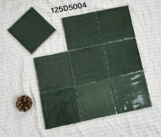 125×125 mm Metallic Square Tiles metallic glaze ceramic tile material sample HY-TF03-004