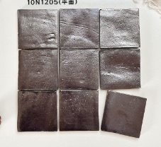 100×100 mm Glazed Clay Square Tiles flat glazed surface ceramic tile material sample HY-TF06-005