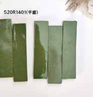 50×200 mm Glazed Clay Subway Tiles flat glazed surface ceramic tile material sample HY-TF08-001