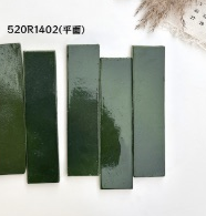 50×200 mm Glazed Clay Subway Tiles flat glazed surface ceramic tile material sample HY-TF08-002