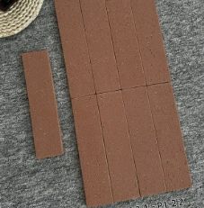 60×240 mm Tumbled Terracotta Tiles tumbled surface ceramic tile material sample HY-TF11-002