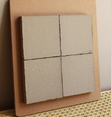 100×100 mm Natural Terracotta Tiles natural surface ceramic tile material sample HY-TF12-004