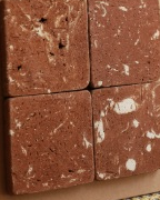 100×100 mm Tumbled Terracotta Tiles tumbled surface ceramic tile material sample HY-TF14-003