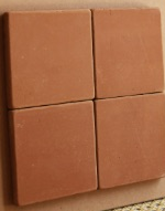 100×100 mm Tumbled Terracotta Tiles tumbled surface ceramic tile material sample HY-TF14-009