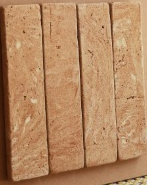 50×200 mm Tumbled Terracotta Tiles tumbled surface ceramic tile material sample HY-TF15-002