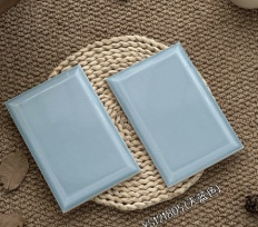 120×180 mm Bevelled Wall Tiles raised bevel ceramic tile material sample HY-TF16-004