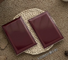120×180 mm Bevelled Wall Tiles raised bevel ceramic tile material sample HY-TF16-006