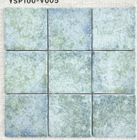 100×100 mm Matte Handmade Square Tiles matte ceramic tile material sample HY-TF17-005