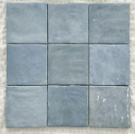 100×100 mm Gloss Handmade Square Tiles gloss ceramic tile material sample HY-TF18-002