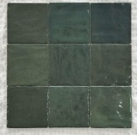 100×100 mm Gloss Handmade Square Tiles gloss ceramic tile material sample HY-TF18-003