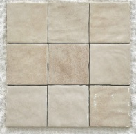 100×100 mm Gloss Handmade Square Tiles gloss ceramic tile material sample HY-TF18-005