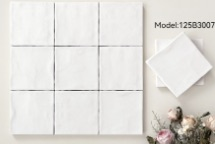 125×125 mm Solid Colour Square Tiles solid colour glaze ceramic tile material sample HY-TF20-001