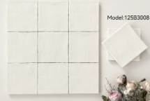 125×125 mm Solid Colour Square Tiles solid colour glaze ceramic tile material sample HY-TF20-002
