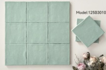 125×125 mm Solid Colour Square Tiles solid colour glaze ceramic tile material sample HY-TF20-004
