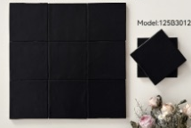 125×125 mm Solid Colour Square Tiles solid colour glaze ceramic tile material sample HY-TF20-006