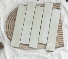 48×235 mm Gloss Handmade Subway Tiles gloss ceramic tile material sample HY-TF22-001