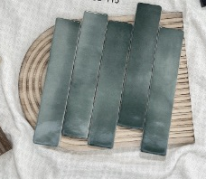 48×235 mm Gloss Handmade Subway Tiles gloss ceramic tile material sample HY-TF22-004