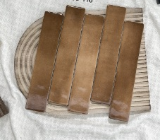 48×235 mm Gloss Handmade Subway Tiles gloss ceramic tile material sample HY-TF22-005