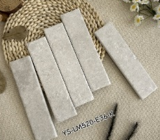 50×200 mm Stone-Look Strip Tiles stone-look ceramic tile material sample HY-TF24-001