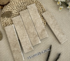 50×200 mm Stone-Look Strip Tiles stone-look ceramic tile material sample HY-TF24-003