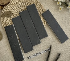 50×200 mm Stone-Look Strip Tiles stone-look ceramic tile material sample HY-TF24-005