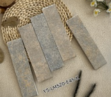 50×200 mm Stone-Look Strip Tiles stone-look ceramic tile material sample HY-TF24-009