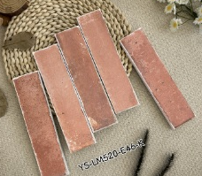 50×200 mm Stone-Look Strip Tiles stone-look ceramic tile material sample HY-TF24-010