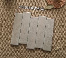 50×200 mm Stone-Look Strip Tiles stone-look ceramic tile material sample HY-TF24-013