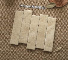 50×200 mm Stone-Look Strip Tiles stone-look ceramic tile material sample HY-TF24-017