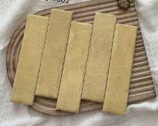50×200 mm Matte Handmade Strip Tiles matte ceramic tile material sample HY-TF25-002