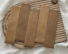 50×200 mm Matte Handmade Strip Tiles matte ceramic tile material sample HY-TF25-005