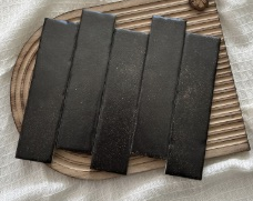 50×200 mm Matte Handmade Strip Tiles matte ceramic tile material sample HY-TF25-006