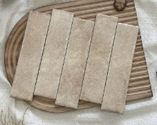 50×200 mm Gloss Handmade Strip Tiles gloss ceramic tile material sample HY-TF26-001