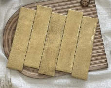 50×200 mm Gloss Handmade Strip Tiles gloss ceramic tile material sample HY-TF26-002