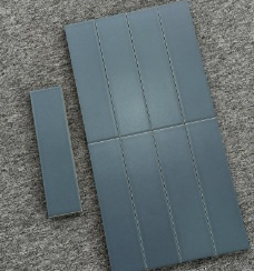 75×300 mm Satin Handmade Subway Tiles satin ceramic tile material sample HY-TF27-001