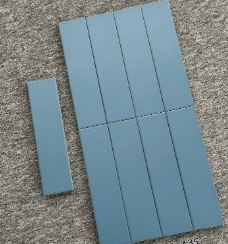 75×300 mm Satin Handmade Subway Tiles satin ceramic tile material sample HY-TF27-009