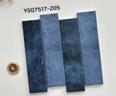 75×300 mm Colourful Gloss Subway Tiles gloss glaze ceramic tile material sample HY-TF28-005