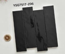 75×300 mm Colourful Gloss Subway Tiles gloss glaze ceramic tile material sample HY-TF28-006