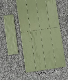 75×300 mm Classic Gloss Subway Tiles gloss glaze ceramic tile material sample HY-TF30-001