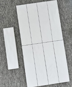 75×300 mm Classic Gloss Subway Tiles gloss glaze ceramic tile material sample HY-TF30-003