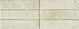 60×250 mm Travertine-Look Strip Tiles matte stone-look ceramic tile material sample HY-TF35-002