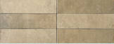 75×300 mm Matte Surface Strip Tiles matte mineral and clay looks ceramic tile material sample HY-TF36-028