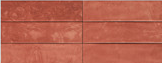 75×300 mm Matte Surface Strip Tiles matte mineral and clay looks ceramic tile material sample HY-TF36-035