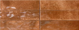 75×300 mm Gloss Surface Strip Tiles gloss mineral and clay looks ceramic tile material sample HY-TF37-002