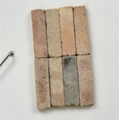Red Terracotta Tiles & Brick Slips natural red-clay surfaces ceramic tile material sample HY-TF39-004