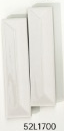 50×200 mm Crackle Glaze Profile Tiles flat, concave and convex profiles Concave ceramic tile material sample HY-TF40-001