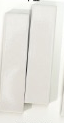 50×200 mm Crackle Glaze Profile Tiles flat, concave and convex profiles Flat ceramic tile material sample HY-TF40-002