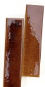 50×200 mm Crackle Glaze Profile Tiles flat, concave and convex profiles Flat ceramic tile material sample HY-TF40-017