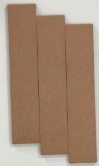 60×300 mm Solid Matte Strip Tiles matte surface ceramic tile material sample HY-TF41-001