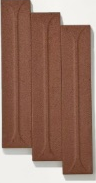 60×300 mm Textured Strip Tiles textured matte surface ceramic tile material sample HY-TF42-003